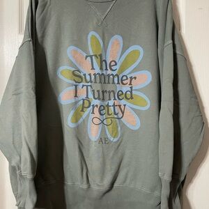 American Eagle The Summer I Turned Pretty crewneck sweatshirt.sz XL
